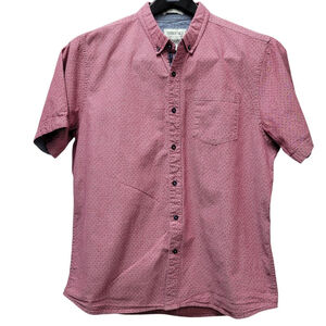 Heritage Report Collection Slim-Fit Short Sleeves Button-Up Shirt Size XL Men